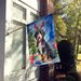 Bernedoodle Christmas Reindeer House Flag Large Porch Sleeve Pole Decorative Outside Yard Banner Artwork Wall Hanging, Polyester, House Size, Multicolor_maomaolike.com
