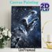 Pillars Of Creation Nebula Painting Poster, Ethereal Starlit Deep Space Scene Poster, Captivating Celestial Artwork Ideal For Home, Office And_maomaolike.com