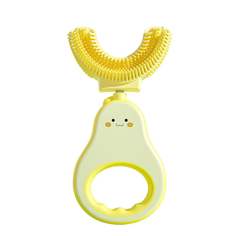 Creativity Baby Q Cute Teeth U-shaped Silicone_maomaolike.com