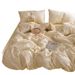 A-Class Thick Pure Cotton Four-Piece Bedding Set, Spring Summer Bed Linen For Maternity Student Bedroom
_maomaolike.com