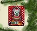 Westie Holiday Christmas Porcelain Ornament Christmas Tree Hanging Decorations For Home Christmas Holiday, Rectangle, Gift, Multicolor_maomaolike.com