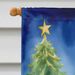 Scottish Terrier Christmas Reindeer House Flag Large Porch Sleeve Pole Decorative Outside Yard Banner Artwork Wall Hanging, Polyester, House Size, Multicolor_maomaolike.com