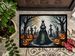 Evil Queen Spooky Halloween Doormat Front Door Mat Indoor Outdoor Rugs For Entryway, Non Slip Washable Low Pile, 24H X 36W_maomaolike.com