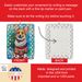Corgi Christmas Porcelain Ornament Christmas Tree Hanging Decorations For Home Christmas Holiday, Rectangle, Gift, Multicolor_maomaolike.com