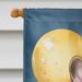 French Bulldog Happy Birthday House Flag Large Porch Sleeve Pole Decorative Outside Yard Banner Artwork Wall Hanging, Polyester, House Size, Multicolor_maomaolike.com