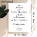 "Forty-two" Literary Quote Painting Poster, Minimalist Typographic Poster, Iconic Hitchhiker's Guide Inspired Decor Ideal For Home Office, Living Room_maomaolike.com