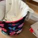 Original Retro Heart-shaped Large-capacity Foldable Storage Basket Home Use, Suitable For Storing Clothes, Toys, And Miscellaneous_maomaolike.com