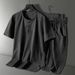 men's clothing Summer Suit Tang Suit Middle-aged and Elderly Summer Suit Men's Chinese Style Cotton and Linen Short Sleeve Shorts Hanfu Retro Suit_maomaolike.com