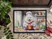 Samoyed The Chef Doormat Front Door Mat Indoor Outdoor Rugs For Entryway, Non Slip Washable Low Pile, 24H X 36W_maomaolike.com