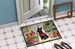 Scottish Terrier Cozy Christmas Doormat Front Door Mat Indoor Outdoor Rugs For Entryway, Non Slip Washable Low Pile, 24H X 36W_maomaolike.com