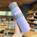 TYESO Simple Frosted Thermos Tea Portable Stainless Steel Insulated Water Bottle Travel Car Drink Vacuum Cup 350/500ML_maomaolike.com