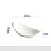 2022 New White Irregular High-End Oval Dish Home Use, Creative Dining Plate For Hotel Restaurant Tableware_maomaolike.com