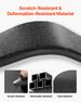 Fender Flare, Front & Rear Jeep Fender Flares Compatible With 2018-2024 Jeeps JL/JLU 2/4 Doors, Off-Road Steel Liner Set With LED Lighting, Fine-Textured Black Paintable Fenders For Jeep JL_maomaolike.com
