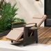 Patio Wicker Recliner Chair With Adjustable Backrest And Footrest_maomaolike.com
