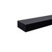 Floating Shelves 15.75" Wall Mounted Wood Shelves For Bathroom, Bedroom, Living Room, Kitchen, Hanging Shelf For Books/Storage/Decor With Invisible Brackets, Built-in LED Lighting, Black_maomaolike.com