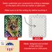 Belgian Tervuren King Of Mardi Gras Porcelain Ornament Christmas Tree Hanging Decorations For Home Christmas Holiday, Rectangle, Gift, Multicolor_maomaolike.com