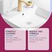 Jue-Fish Bathroom Foam Cleaner, Clean Bath Glass Door Stains And Scale Cleaning Cleaner_maomaolike.com