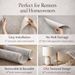 Minimalist Grey Wallpaper – Peel & Stick, Waterproof, Removable Wall Decor For Living Room & Bedroom_maomaolike.com