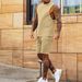 Men's casual thin five-point pants sleeveless top solid color vest shorts two-piece set_maomaolike.com