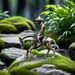 Copper-Plated Boya Swordsman Beauty Pine Tree Bonsai Plant Rockery Flowing Water Fish Tank Miniature Ornament Micro Landscape_maomaolike.com