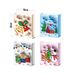 Merry Christmas Party Essentials: 26*32*10cm Premium White Cardstock Gift Bags 12PCS_maomaolike.com