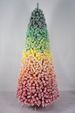 6ft PVC Rainbow Flocking TreenX_maomaolike.com