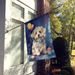 Coton De Tulear Happy Birthday House Flag Large Porch Sleeve Pole Decorative Outside Yard Banner Artwork Wall Hanging, Polyester, House Size, Multicolor_maomaolike.com