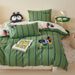 Wholesale INS Fresh Children's Princess Cute Towel Embroidered Pure Four-Piece Cartoon Style Full Cotton Twill 4-Piece Set_maomaolike.com