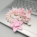 Trendy 3D Printed Sakura Dragon Toy Model With Movable Joints Realistic Animal Figurine Doll Hand Figure Children's Gift_maomaolike.com