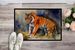 Bengal Tiger Doormat Front Door Mat Indoor Outdoor Rugs For Entryway, Non Slip Washable Low Pile, 24H X 36W_maomaolike.com