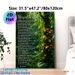Desiderata Poem Painting Poster, Lush Tropical Floral Jungle Poster, Inspirational Reflective Verse For Calming Atmosphere, Ideal For Home, Office Or_maomaolike.com