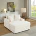 sofa With 2 Toss Pillows And A Ottoman ,Comfy Sofa- Deep Seat Couch For Living Room_maomaolike.com