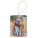 English Bulldog Christmas Porcelain Ornament Christmas Tree Hanging Decorations For Home Christmas Holiday, Rectangle, Gift, Multicolor_maomaolike.com
