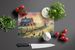 Chicken Farmyard Sunrise Glass Cutting Board Decorative Tempered Glass Kitchen Cutting And Serving Board Large Size Chopping Board_maomaolike.com