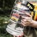 1Pcs Durable Gallon Water PETG 2L Large Capacity Sports Drink Portable With Handle Shaker Bottle_maomaolike.com