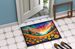Marigolds In Color Doormat Front Door Mat Indoor Outdoor Rugs For Entryway, Non Slip Washable Low Pile, 24H X 36W_maomaolike.com