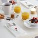 50pcs Rose Dinner Napkins, Disposable White Party Napkins With Built-in Cutlery Pocket, Linen Texture Napkins, 15.75x15.75 Inch, For Wedding Bridal Shower Restaurant Table Decoration Supplies_maomaolike.com