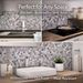 Hexagon Tile Backsplash Sticker – Peel & Stick Waterproof Kitchen Wall Tile, Realistic Self Adhesive Removable For Kitchen & Bathroom_maomaolike.com