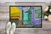 The House Next Door Doormat Front Door Mat Indoor Outdoor Rugs For Entryway, Non Slip Washable Low Pile, 24H X 36W_maomaolike.com