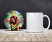 Sussex Spaniel Luau Large Sandstone Coasters Pack Of 4 Absorbent Round Coasters Decor Gifts For Men Or Women, 4 In, Multicolor_maomaolike.com