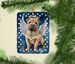 Shar Pei My Angel Porcelain Ornament Christmas Tree Hanging Decorations For Home Christmas Holiday, Rectangle, Gift, Multicolor_maomaolike.com