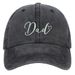 Unisex Washed cotton Embroidery Dad Alphabet baseball hat Father's Day gift hat Hip Hop hat_maomaolike.com
