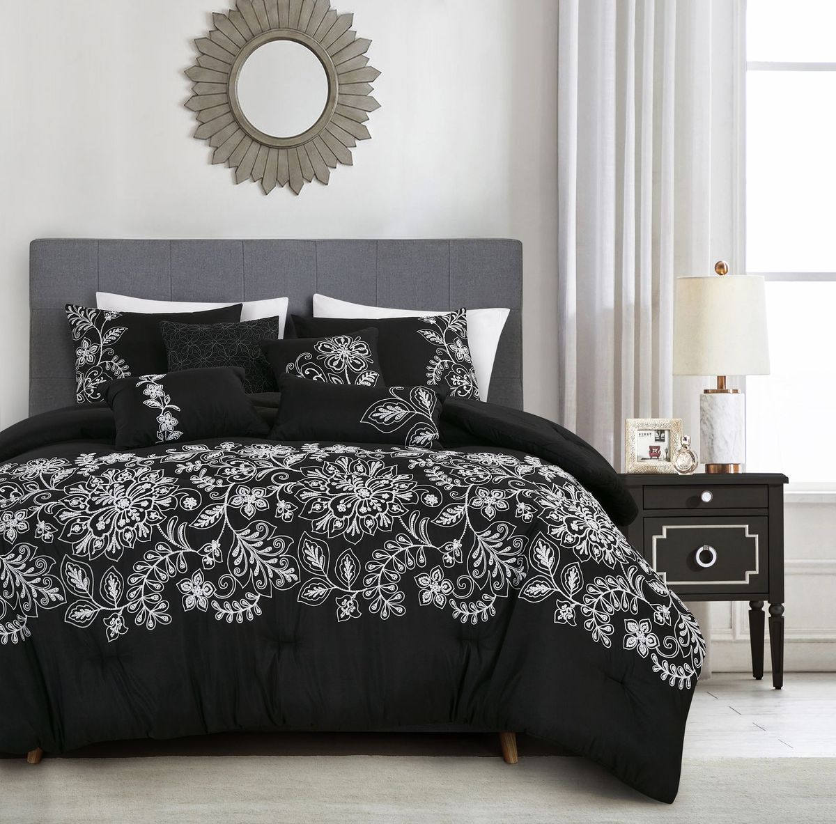 Naarah 7 Pieces Comforter Set_maomaolike.com