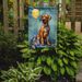 Rhodesian Ridgeback Happy Birthday Garden Flag Mailbox Flag Decorative Yard Flag Banner Outside Patio Artwork Yard Flower Beds, Garden Size, Multicolor_maomaolike.com