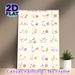 Arabic Alphabet Learning Painting Poster, Pastel-toned Watercolor-style Alphabet With Matching Illustrations Poster, Practical Educational Tool For_maomaolike.com