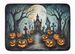Graveyard Spooky Halloween Memory Foam Kitchen Mat Machine Washable Anti-Fatigue Mat Cushion Comfort Bath Mat Or Kitchen Rug_maomaolike.com