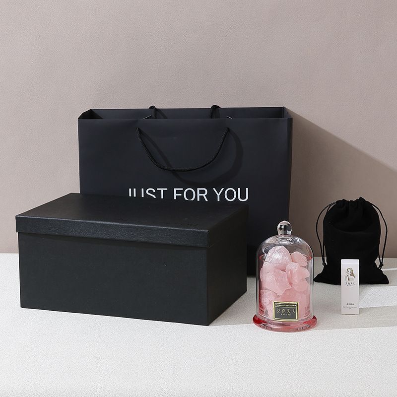 Glass Products Flameless Diffuser Crystal Stone For Bedroom Girls Light Home Essential Oil Fragrance Aromatherapy_maomaolike.com