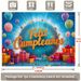 Spanish Happy Birthday Party Banner - Feliz Cumpleaños Design, 2D Flat Polyester Backdrop With Balloons, Gifts, Photo Props, Party Decor_maomaolike.com