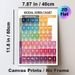 Phonetic Chart Painting Poster, Color-coded English Pronunciation Guide Poster, Clear Phonetic Reference To Assist Language Learning, Ideal For_maomaolike.com