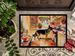 German Shepherd Christmas Cookies Doormat Front Door Mat Indoor Outdoor Rugs For Entryway, Non Slip Washable Low Pile, 24H X 36W_maomaolike.com